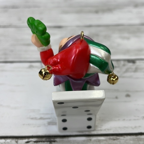 HALLMARK “GOOD LUCK DICE” Christmas ornament vintage 1998 - Picture 4 of 10